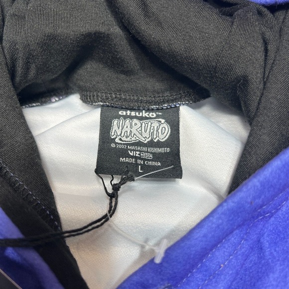 Naruto Hokage Womens Hoodie Size Large Leaf Village - Picture 3 of 5